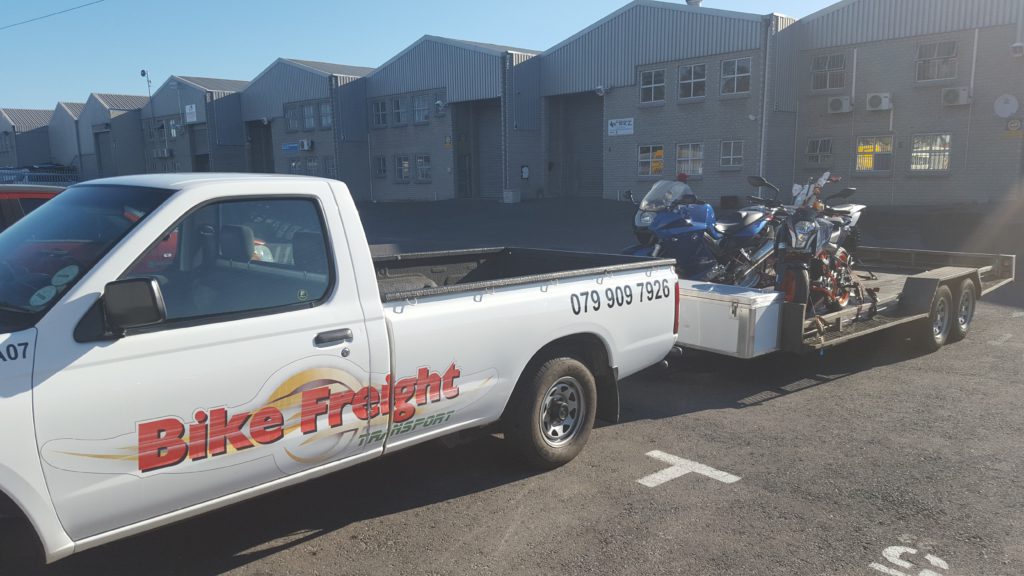 Motorcycle bike transport trip 159