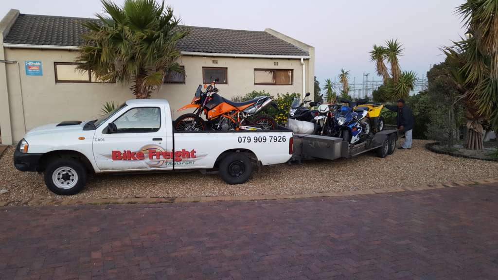 Motorcycle transport trip 216