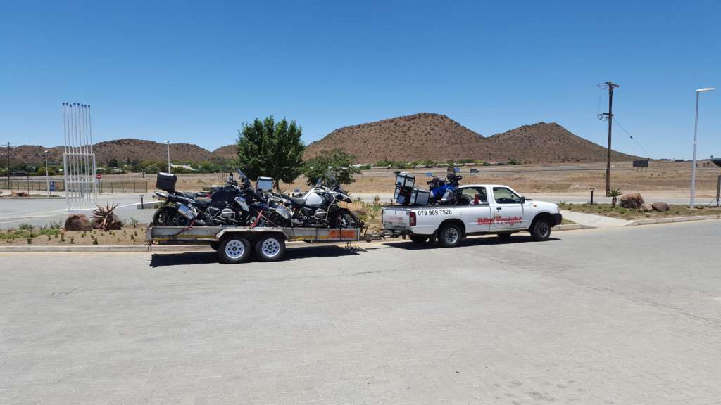 Motorcycle transport Cape Town