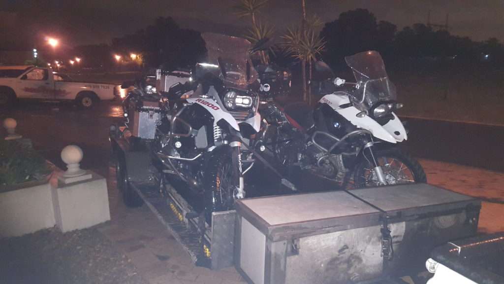 Transporting motorbikes trip 253 Transporting motorbikes trip 253