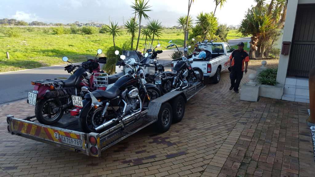 Motorbike transport trip 255