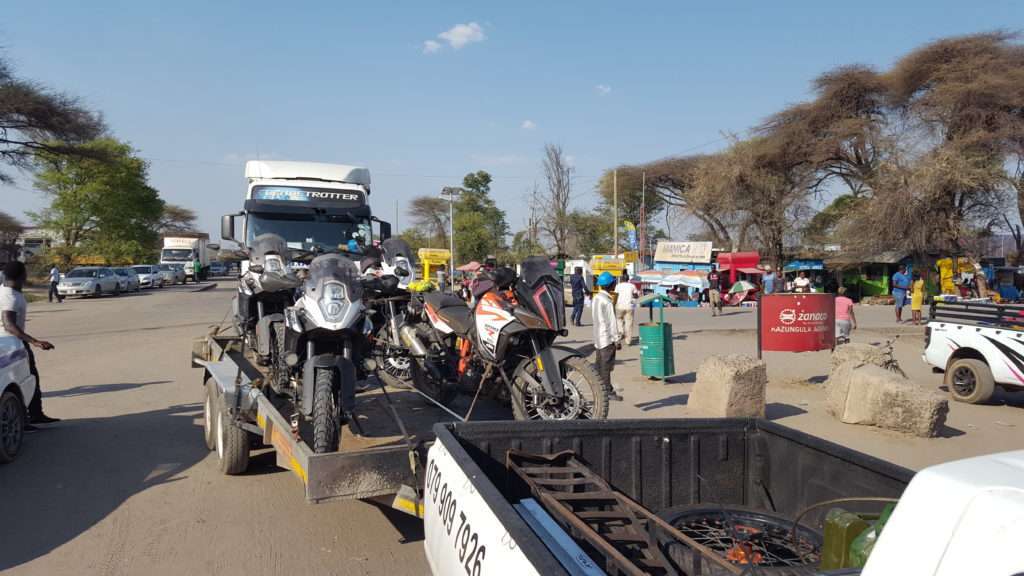 Motorcycle Transport Zambia Trip 3