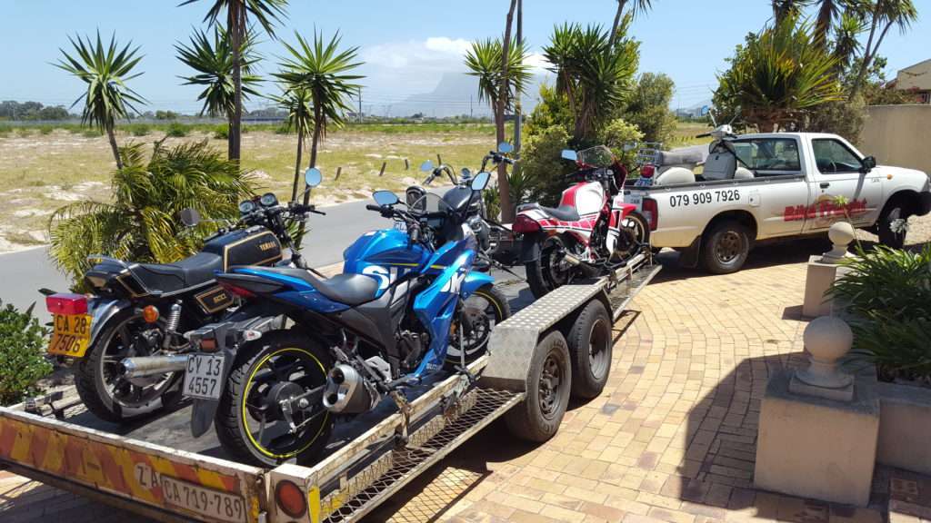 Motorcycle transport trip 282