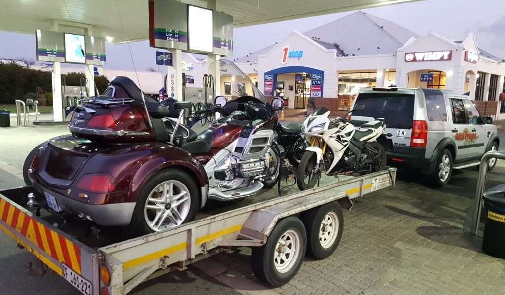 Motorcycle Transport Trip 514 Motorcycle Transport Trip 514